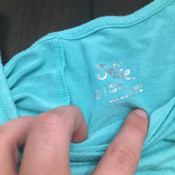 Girls turquoise top - Picture 4 of 4